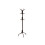 Coat Stand - Metal - Black - 12 Hooks, 4 Legs 1