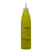 UNA Compensating Shampoo for Hair Loss, Peppermint Scent, 250ml, Unisex-Adults