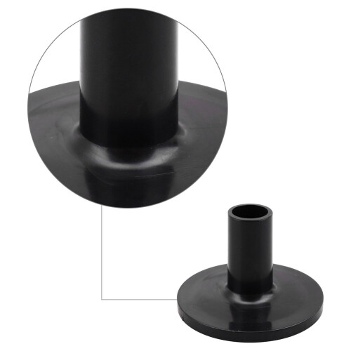 8 Pieces/set Plastic Long Cymbal Sleeves with Flange Base for Drum Set