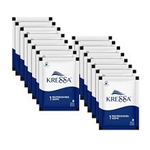 Kressa Refreshing And Cleansing Wet Wipes | Ph Balanced | 1 X 50 Pouch (50), Multicolour