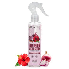 Orgatre Rote Zwiebel Wasser Spray Für Haarwachstum | 100% Natürlicher Zwiebelextrakt Mit 17 Kräutern | Haarwachstumsbooster | 200M