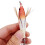 Natural looking Soft Fishing Lures Shrimp Hook Artificial Glow Cuttlefish 3 6