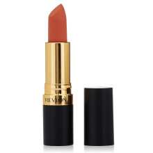 Revlon Super Lustrous Matte Lipstick, 80% Conditioning Ingredients, Intance Color, Waterproof, Long-Lasting, 100% Vegan Lipstick, Mesmerizing Peach (4