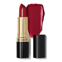 Revlon Super Lustrous Creme Lipstick, 80% Conditioning Ingredients, Intance Color, Waterproof, Long-Lasting, 100% Vegan Lipstick, Uncut Ruby (810), 4.