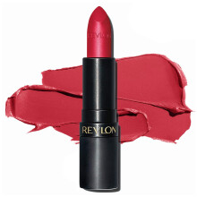 Revlon Super Lustrous Luscious Matte Lipstick, 80% Conditioning Ingredients, Intance Color, Waterproof, Long-Lasting, 100% Vegan Lipstick, Crushed Rub