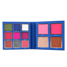 Paleta de Sombras Colors Queen Country Obsession - Hong Kong, 21.5G | 9 Sombras Altamente Pigmentadas
