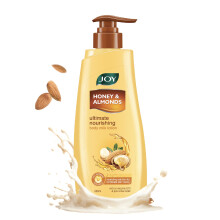 Joy Leche Corporal Nutriente de Miel y Almendras 600Ml | Con Manteca de Karité & Vitamina E | Hidratación Duradera