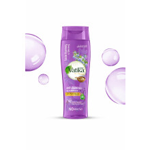 Shampoo Anti-Chute Vatika Bio-Infusions | Romarin Toscan & Ginseng | 2% Biotine Végétale + Vitamine B7