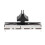 Fader Variable Resistors Mixer 45mm Straight Slide Potentiometer B10K Ohm with Black White Knobs 4