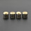 4x Guitar Knobs Top Hat Knob 6.5mm Shaft Hole Guitar Potentiometer Control Knobs 4
