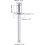 Blind Rivets, Aluminum Pull Rivets Core Decoration Rivets 6mm Diameter 10mm Grip Length Silver Tone, 25pcs 2