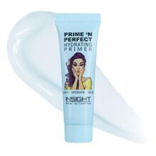 Insight Prime 'N Perfect Hydrating Primer 10 Ml | Leichte Formel, Intensive Hydratation | Minimiert Poren, Glättet Haut | Glanzkontrolle
