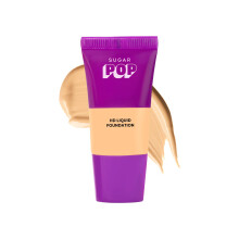 Sugar Pop Hd Flüssigfoundation Tube Mit SPF 30 | Hält Bis Zu 16 Std | Volle Deckkraft | Wasserfest | 18Ml - 05 Mandel