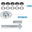 Grommet Tool Kit 15 Sets 1/2" Copper Eyelets with 3pcs Setting Tools, 12mm Inside Dia. Black 2