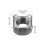 Weld Nuts, M16 Square UNC Carbon Steel Machine Screw Gray 20Pcs 2