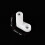 100Pcs Circuit Board PCB Spacers L Shape Insulated Plastic Fixed Mounting Feet 0.8'' Supporting Height with Screws 3
