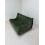 Relaxsessel 3-Sitzer, ergonomisch, 160x100x72 cm, grüner Chenille 3