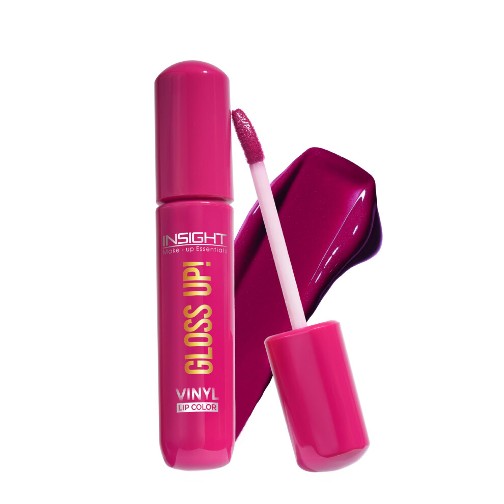Photos - Lipstick & Lip Gloss INSIGHT Gloss Up Lip Color - Sweet Peony | High-Gloss Finish | Rich Pigmentation | Lightweight, Long-Lasting Formula | All-D 