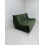 Relaxsessel 3-Sitzer, ergonomisch, 160x100x72 cm, grüner Chenille 5