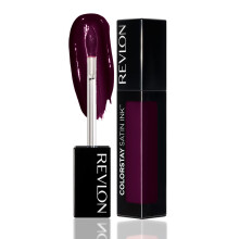 Revlon Colorstay Satin Ink, Comfortable, Longwear Rich 16-Hour Liquid Lip Color, Formulated With Black Currant Seed Oil & Vitamin E, Royal Amethyst -