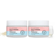 Glamveda Rice & Ceramide Face Moisturizer Cream For Dry & Oily Skin | Skin Barrier Building & Nourishing | Fine Lines Wrinkles, Age Spots & Hyperpigme