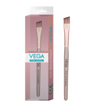 Vega Angular Make-Up Borstel Voor Eyeliner Met Houten Handvat, Mbn-07