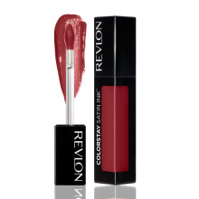 Revlon Colorstay Satin Ink, Comfortable, Longwear Rich 16-Hour Liquid Lip Color, Formulated With Black Currant Seed Oil & Vitamin E, Silky Sienna - (0