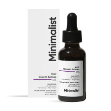 Minimalist Haarwachstumsserum Mit 3% Redensyl, 3% Anagain, 3% Procapil, 5% Capixyl & 4% Baicapil 18% Wirkstoffe
