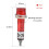 Signal Indicator Dash Light DC 24V, LED Bulbs XD7-1 Red, 7mm 9/32" Panel Mount 10Pcs 2