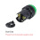 8Pcs Green Indicator Light AC/DC 110V, 22mm Panel Mount, for Electrical Control Panel, HVAC, DIY Projects 4