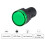 8Pcs Green Indicator Light AC/DC 110V, 22mm Panel Mount, for Electrical Control Panel, HVAC, DIY Projects 5