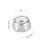 Hex Lock Nuts - 4#-40 Stainless Steel Nylon Insert Self-Locking Nuts for Fasteners, 10Pcs Silver Tone 2