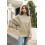 ImilyBela Damenpullover mit Rollkragen Oversize Golf Grobstrick Khaki M — oversize damenpullover, rollkragenpullover 6