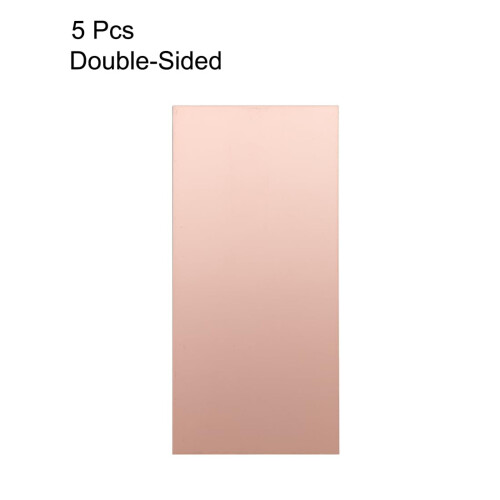5pcs 200x100mm Double Sided Copper Clad Laminate PCB Circuit Board FR4 2mm Thickness DIY Prototyping PCB Board 1