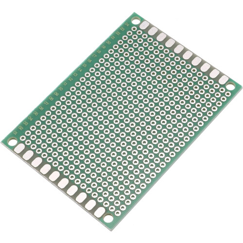70mm x 50mm Single Side Copper Prototype PCB Circuit Board Green 5 Pcs 1