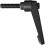M8 x 32mm Handle Adjustable Clamping Lever Thread Push Button Ratchet Male Threaded Stud Knobs Rotating Screw Handles Bolts with Locking Lever Black 3 2