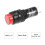 Indicator Lights DC 12V, NXD-211 Red Neon Bulb, Flush Panel Mount 2/5" 10mm, 10Pcs 4