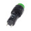 Indicator Lights DC 12V, NXD-211 Green Neon Bulb, Flush Panel Mount 2/5" 10mm, 10Pcs 3