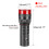 5Pcs Red Indicator Light with Buzzer AC/DC 24V, 16mm Panel Mount Flashing Alarm, for Electrical Control Panel, HVAC, DIY Projects 2
