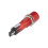 Signal Indicator Dash Light DC 24V, LED Bulbs XD10-3 Red, 10mm 2/5" Panel Mount 8Pcs 4