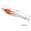 Natural looking Soft Fishing Lures Shrimp Hook Artificial Glow Cuttlefish 3 4