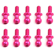10Pcs M3 Metal Hex Screws for TT01 TT02 Sakura D5 1/10 RC Drift Car Spare Parts Universal,