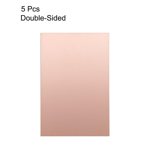 5pcs 150x100mm Double Sided Copper Clad Laminate PCB Circuit Board FR4 1mm Thickness DIY Prototyping PCB Board 1