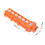 Hoist Crane Pendant Control Station Push Button Switch Orange 2
