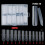 Nail Extension Tips Nail Forms Extension Tips French Stickers Duals Nail Forms A 6