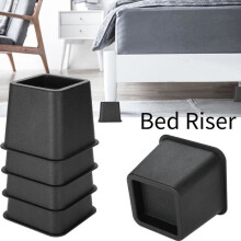 4-Piece Bed & Furniture Riser Set (Bed/Table)