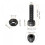 M3x12mm Hex Socket Head Screw Bolts Nut Set Fastener, Total 200pcs 2
