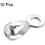 Ball Chain Connector, Pull Loop Crimp Link Stainless Steel Connections 3