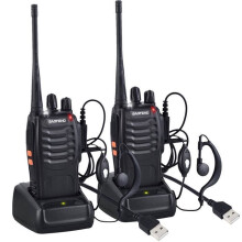 BaoFeng BF-888s Walkie-Talkie – Groot bereik – USB oplaadbaar – Headset – LED-zaklamp