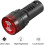5Pcs Red Indicator Light with Buzzer AC/DC 110V, 22mm Panel Mount Flashing Alarm, for Electrical Control Panel, HVAC, DIY Projects 5